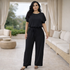 Black Two-Piece Comfort Set for Women | Relax Fit – Mis Divas Fashion