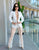 Transparent lace pants with shorts