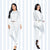 White Colombian Set Jacket and Pants - Elegant Style