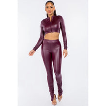 Vinyl Leather Set – Bold & Stylish