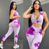 Diva Tie-Dye Sport Set – High Compression & Push-Up Effect