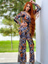 Statement Printed Jumpsuit – Elegance & Power | Mis Divas Fashion