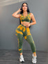 Conjunto deportivo Diva Tie-Dye: alta compresión y efecto push up | Mis Divas Fashion