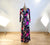 Open Leg Chain Printed Maxi Dress – Mis Divas