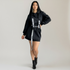 Diva Urban Luxe Hoodie Dress – Black Edition