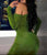 Sexy green dress