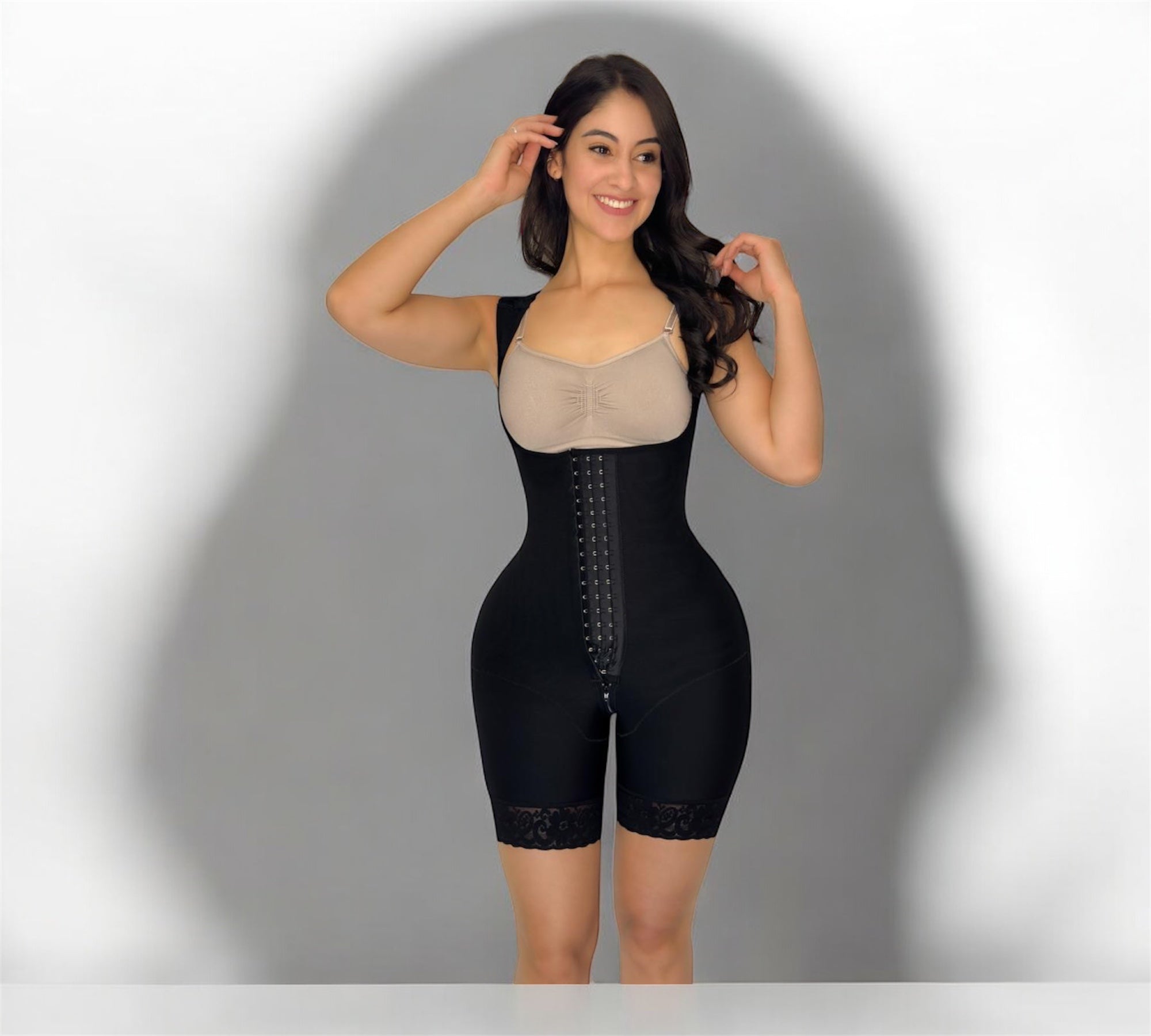 Buchona Xtreme Colombian High Compression Waist Shaper | Full Body F Mis Divas Buchona Xtreme Colombian High Compression Waist Shaper | Full Body F Mis Divas