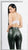 Military Green Flared Pants – Synthetic Leather and High Waist | Mis Divas Fashion