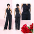 Power Elegance Set – Black Wide-Leg Pants & Tailored Vest