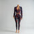 Marble Noir Women’s Suit Set – Elegant Crop Blazer & High Waist Pants