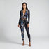 Conjunto sastre estampado con hombreras y blazer cropped – Exclusivo de Mis Divas Fashion