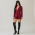 D.I.V.A. Wine Classic Set | Two-Piece Blazer & Shorts