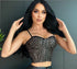 Sparkly Sequined Bustier Top