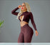 High-Waist Cut-Out Activewear Set That Enhances the Figure | Mis Divas Fashion