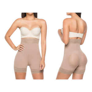 Tommy Tuck Silhouette – High-Waist Booty Lifting Shorts | Mis Divas Fashion