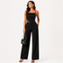 Black Two-Piece Set with Gold Buttons | Mis Divas Fashion