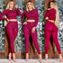 Fine Embellished Set: Butt-Lifting Leggings and Fitted Long-Sleeve Top – Shine and Sexy Style | Mis Divas Fashion