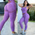 set deportivo push up morado 