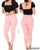 Super High Waist Denim Skinnies - Pink - Mis Divas 