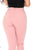 Super High Waist Denim Skinnies - Pink - Mis Divas 